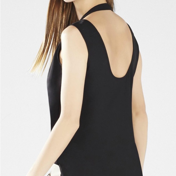 BCBG MaxAzria Nicoleta black top - Picture 2 of 7